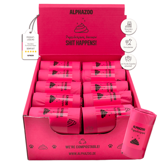 Pupssäckchen Kotbeutel Pink