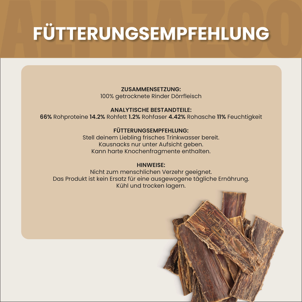Rinder Dörrfleisch