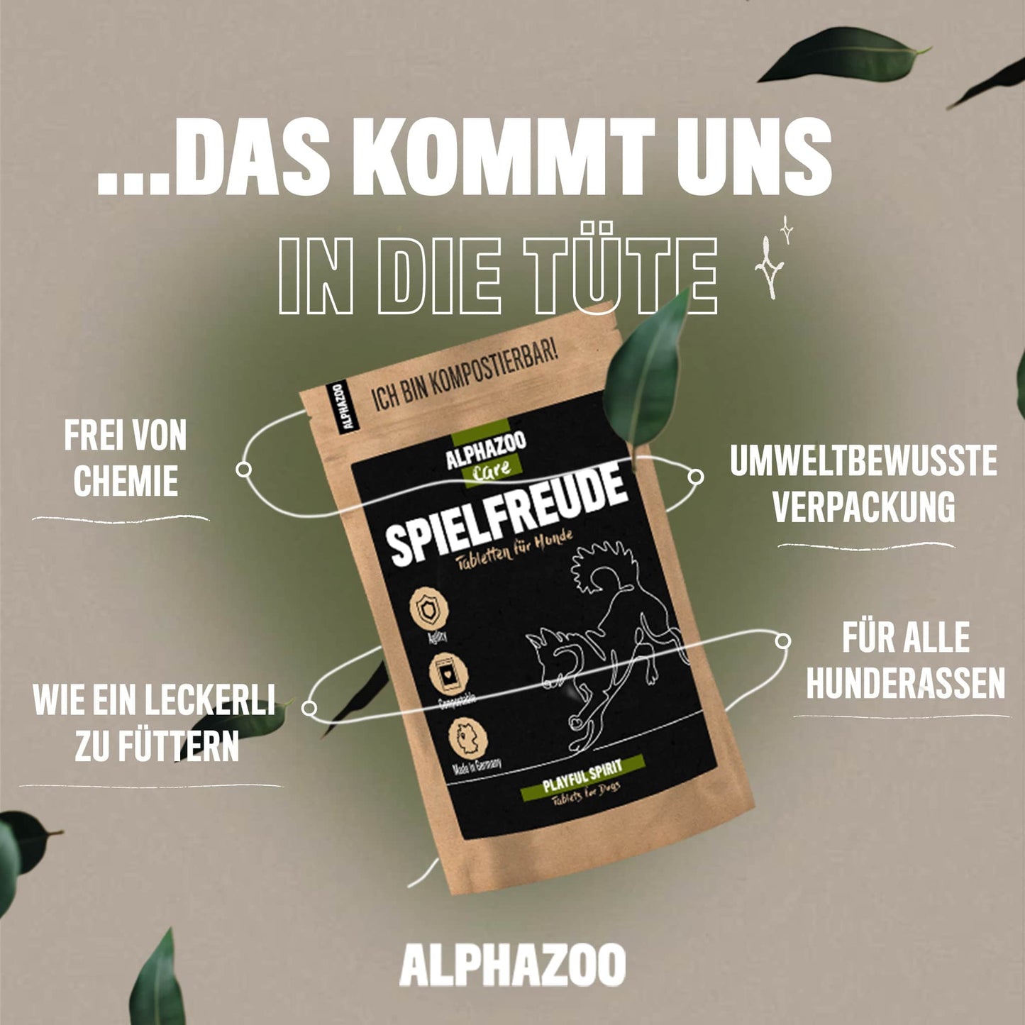 Spielfreude Tabletten für Hunde I Bewegungsfreude & Agility Tabs