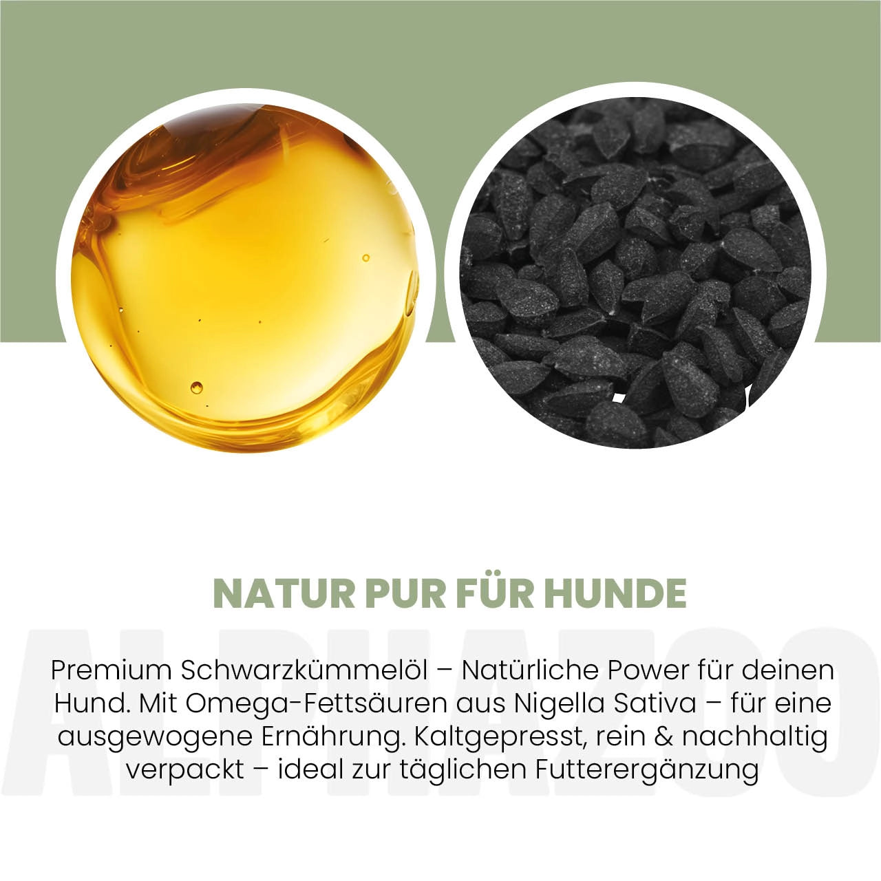 Premium black cumin oil for dogs I real black cumin cold pressed Premium black cumin seed oil for dogs – cold-pressed, rich in fatty acids