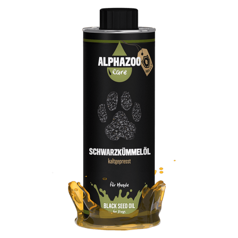 Premium Schwarzkümmelöl für Hunde I Echter Schwarzkümmel kaltgepresst
