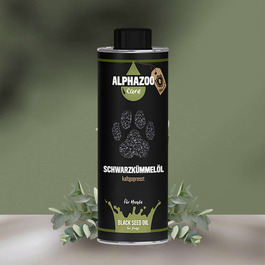 Premium black cumin seed oil for dogs I Genuine cold-pressed black cumin seeds