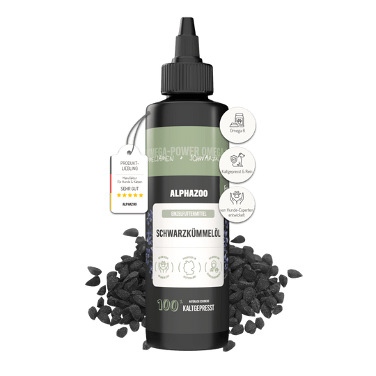 Schwarzkümmelöl für Hunde