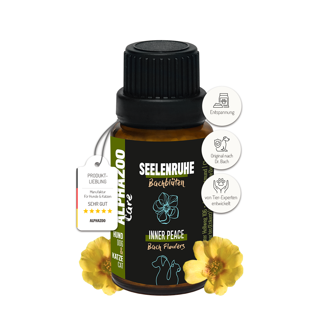 
                    Seelenruhe Bachblüten Seelenruhe Bachblüten 15 g, sanfte Entspannung für Hunde und Katzen als Globuli
                    