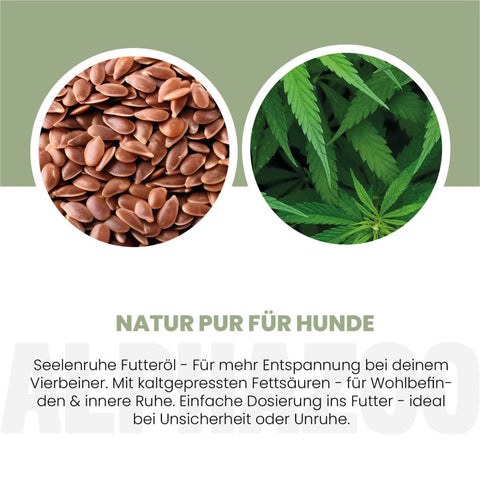 Seelenruhe food oil for dogs Calmness Feeding Oil - Natural relaxation for dogs