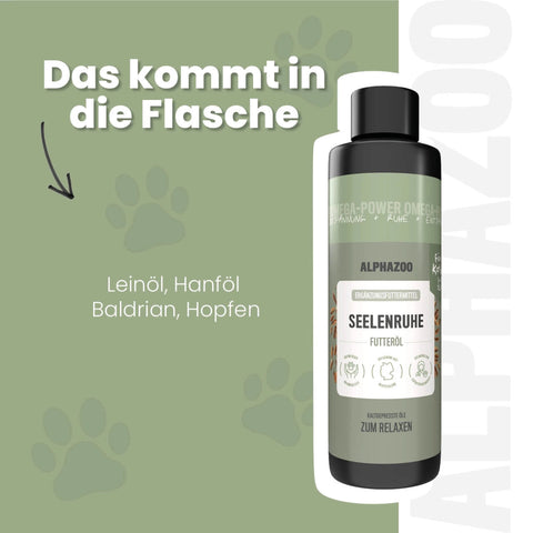 Seelenruhe Futteröl für Katzen