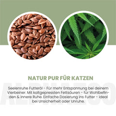 Seelenruhe Futteröl für Katzen
