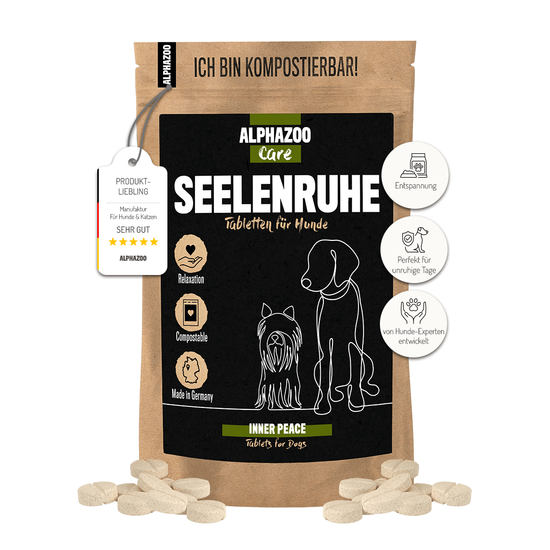 
                    Seelenruhe Tabletten Seelenruhe Tabletten - Natürliche Entspannung für Hunde
                    