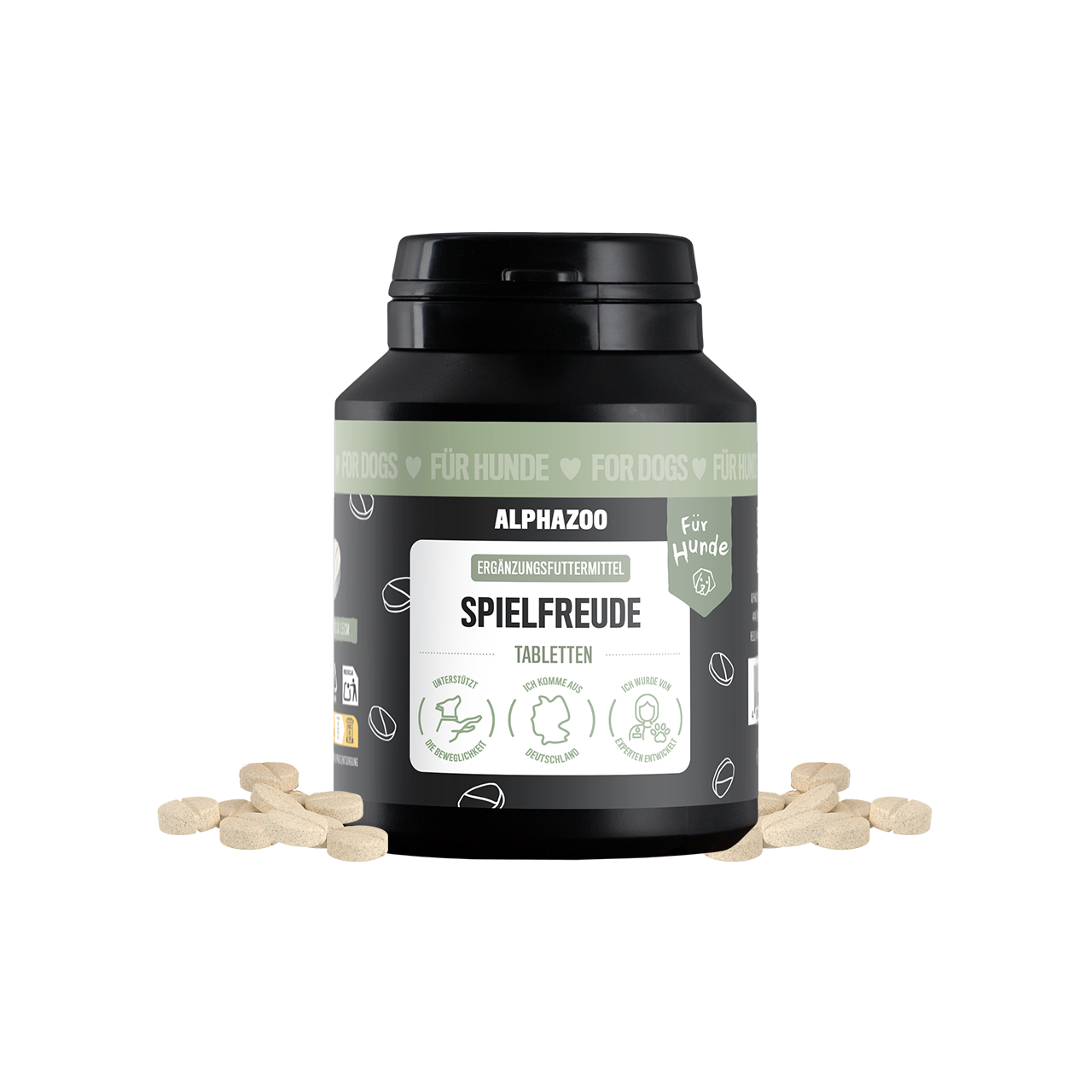 Spielfreude Tabletten Spielfreude Tabletten – Ergänzungsfutter für Hunde