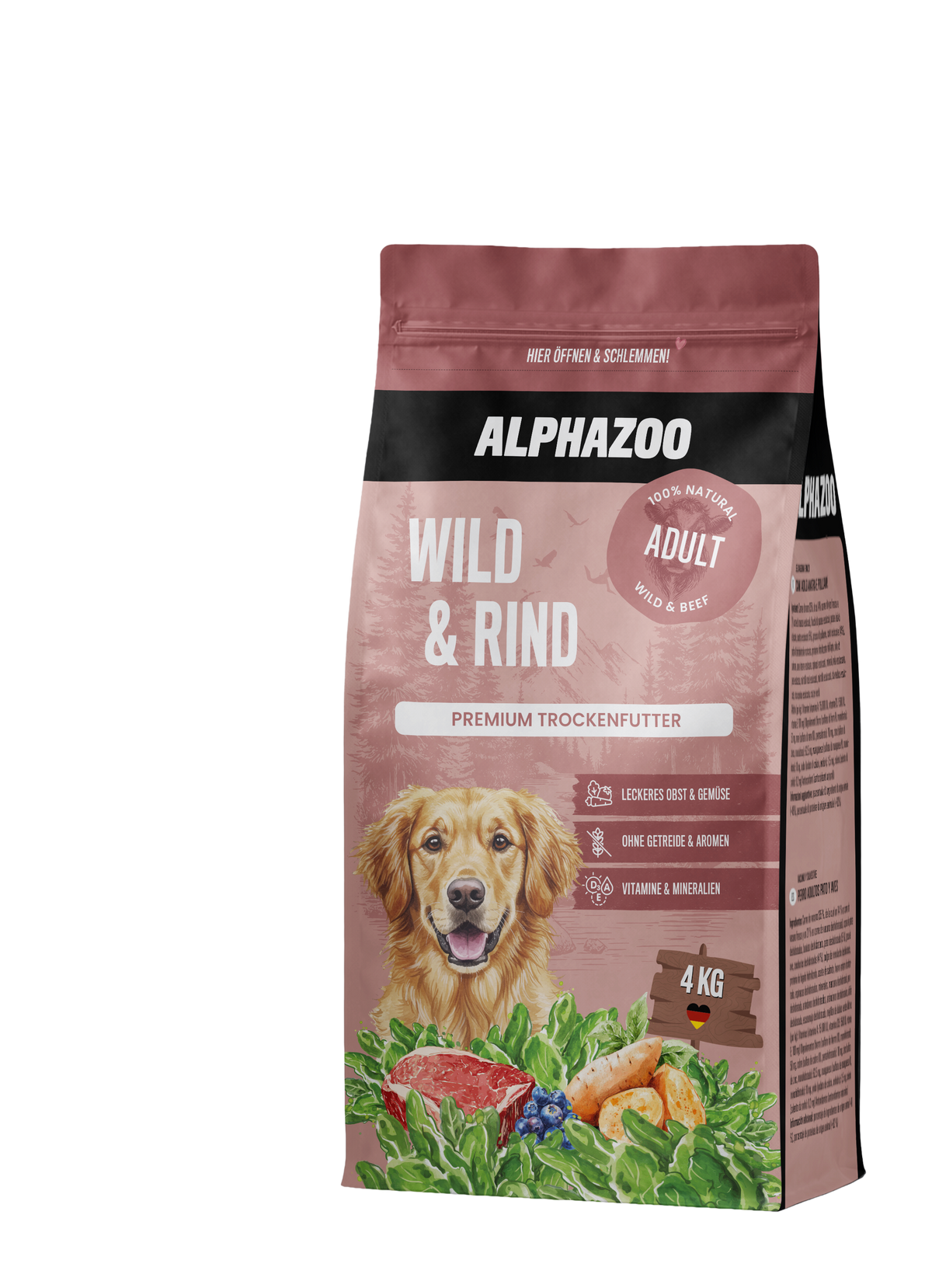 Adult Trockenfutter Wild / Rind