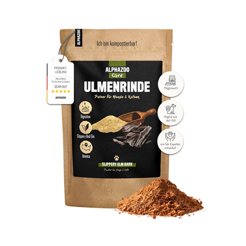 Elm Bark Powder for Dogs & Cats I American Slippery Elm Bark