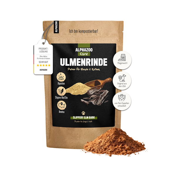 Elm Bark Powder for Dogs & Cats I American Slippery Elm Bark