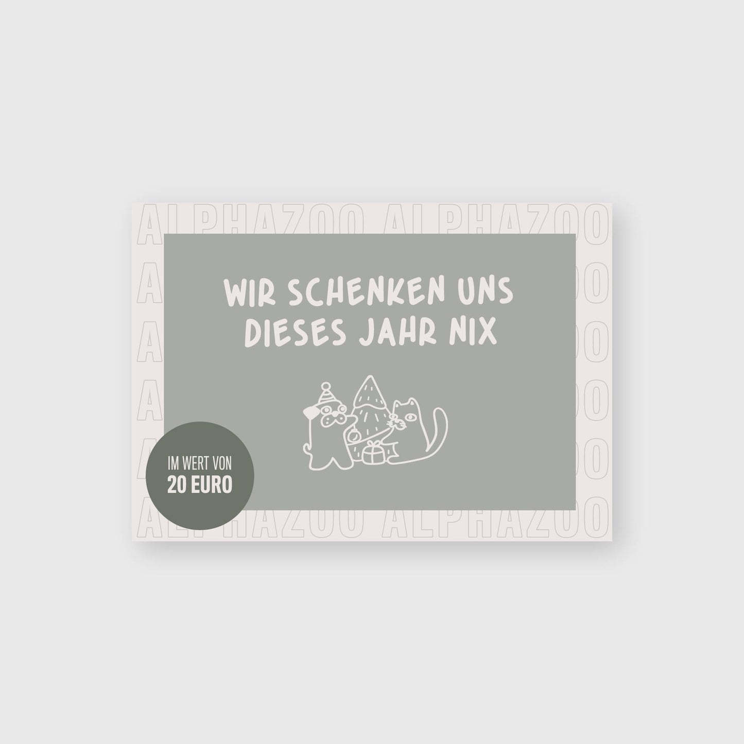 Wir schenken uns nix