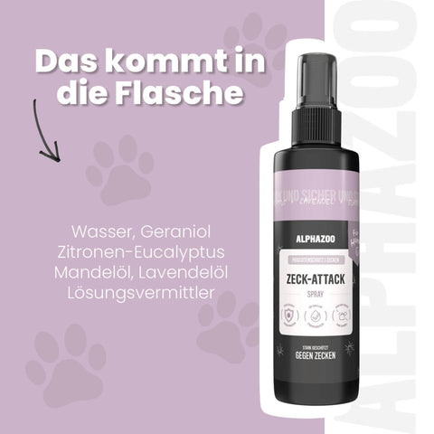 ZeckAttack Zeckenspray für Hunde