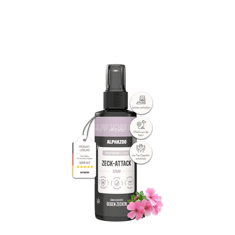 ZeckAttack tick spray for dogs I strong tick protection