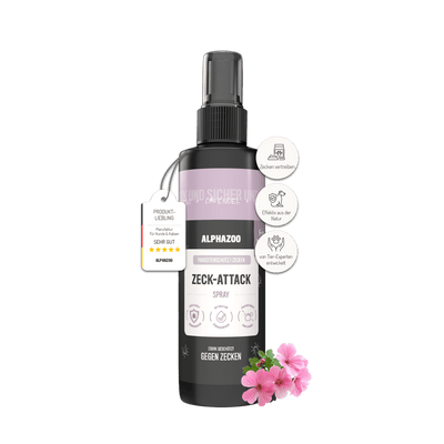 ZeckAttack tick spray for dogs I strong tick protection