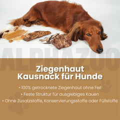 Ziegenhaut ohne Fell