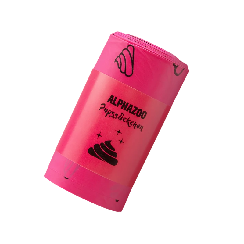 ALPHAZOO Pupssäckchen – pinke Kotbeutel